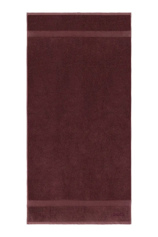 Bavlněný ručník BOSS LOFT Brownie 70 x 140 cm burgundské 1058375