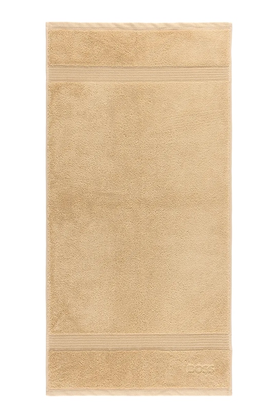 Бавовняний рушник BOSS LOFT Shell 50 x 100 cm бежевий 1058381