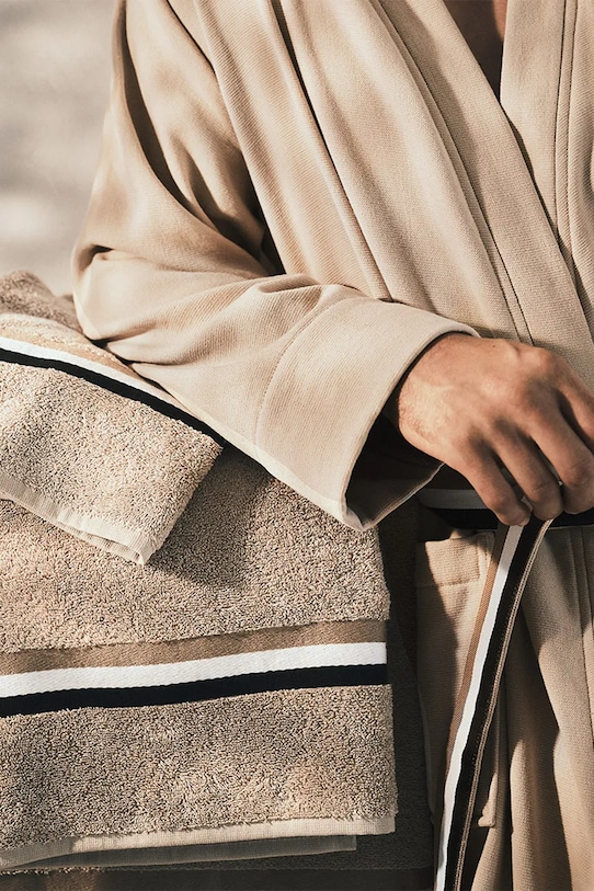 Памучен халат BOSS BLINEA Beige L 1041252