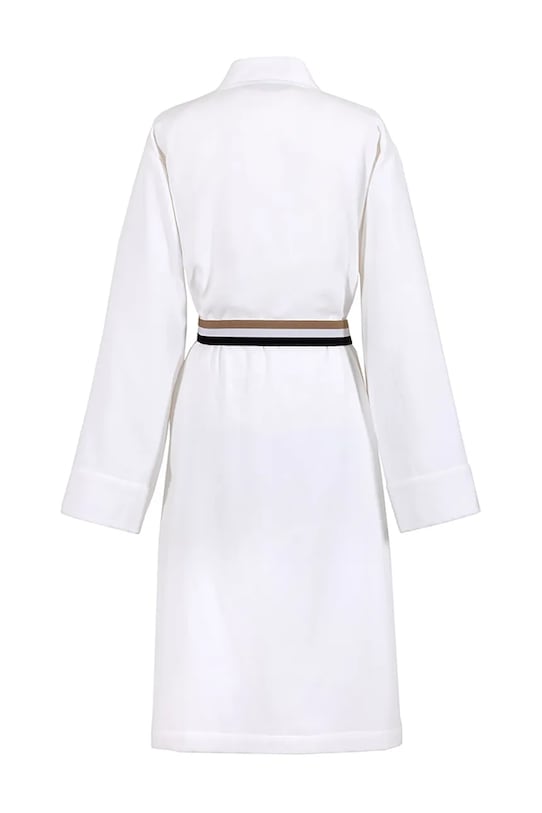 Łazienka BOSS szlafrok bawełniany BLINEA White L 1041245 biały