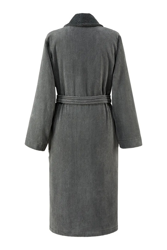 Koupelna Bavlněný župan BOSS DOUBLEB Charcoal L 1043711 černá