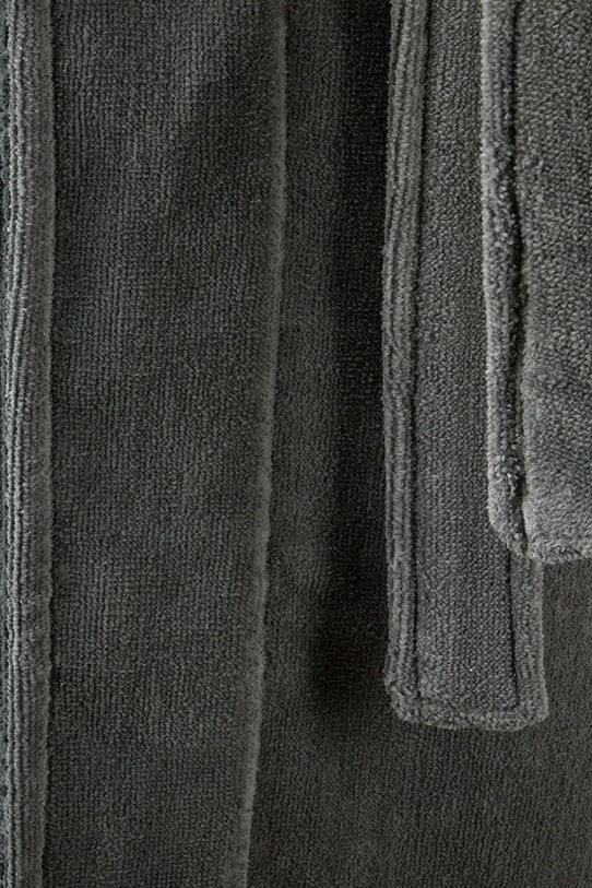 Bavlněný župan BOSS DOUBLEB Charcoal L 1043711