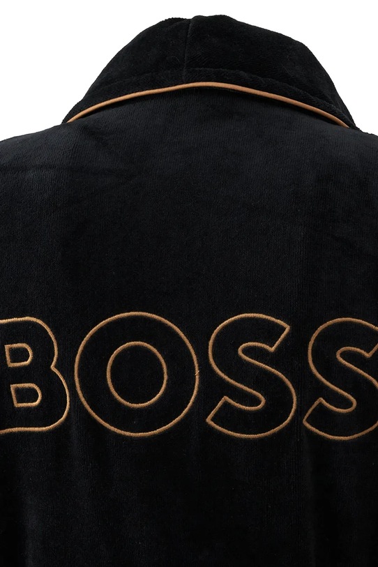 Łazienka BOSS szlafrok bawełniany TIAGO Black XL 1031402 czarny