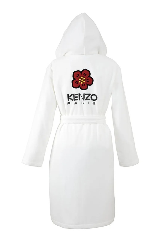 Łazienka Kenzo szlafrok bawełniany KBOKE Blanc M 1032209 biały