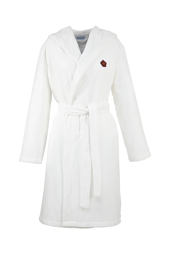 Kenzo szlafrok bawełniany KBOKE Blanc S biały 1032208