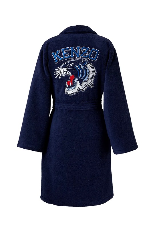 Łazienka Kenzo szlafrok bawełniany KVTIGER Marine L 1038791 granatowy