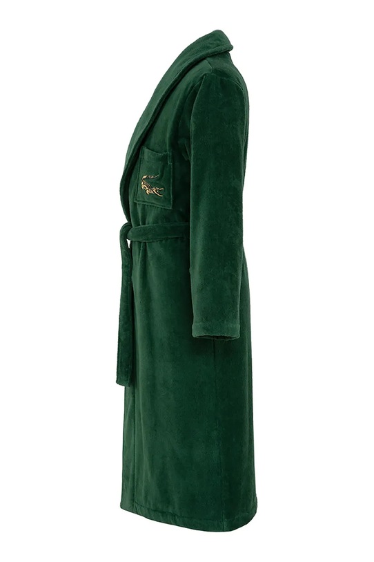 Bavlnený župan Lacoste LRENE Vert L 1032180 zelená AA00
