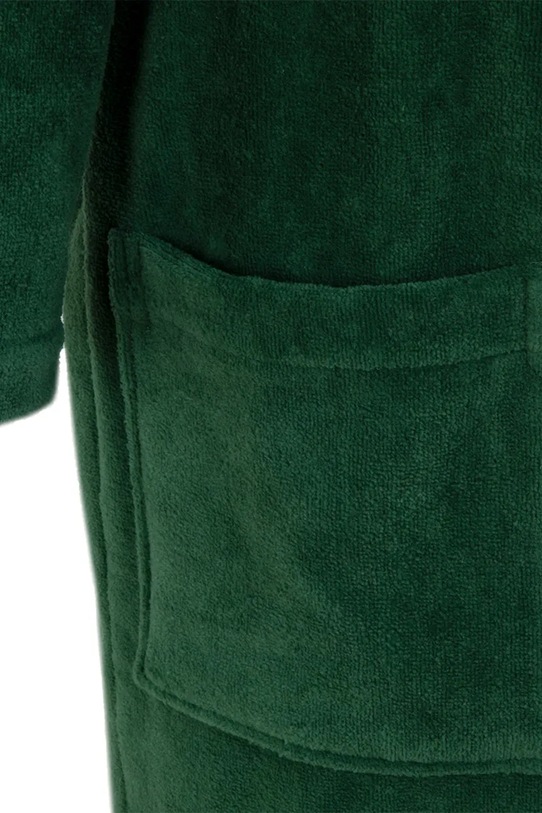 Хлопковый халат Lacoste LRENE Vert M 1032179.