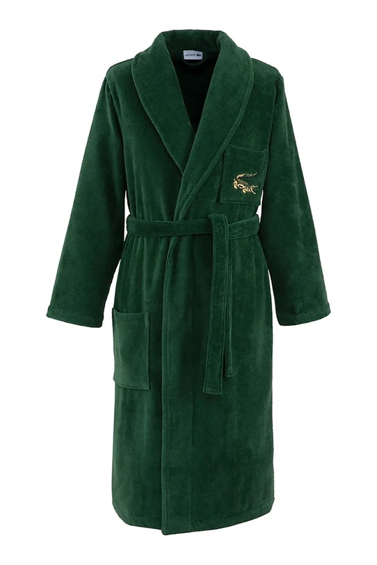 Bavlnený župan Lacoste LRENE Vert XL zelená 1032181