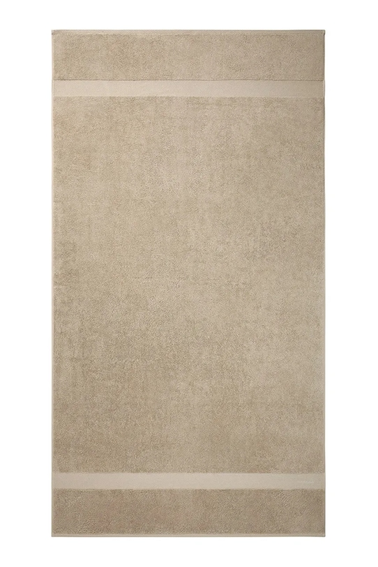 Великий бавовняний рушник Ralph Lauren AVENUE Linen 100 x 183 cm бежевий 29436