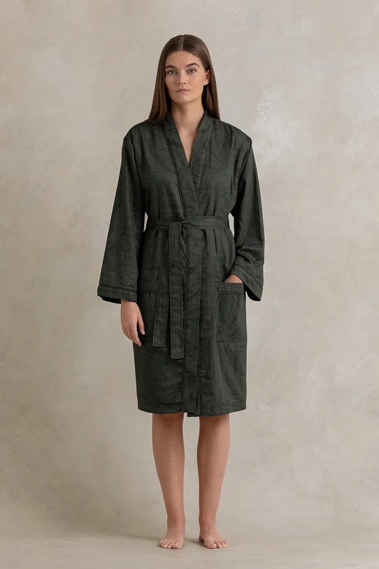 Бавовняний халат Ralph Lauren DONCASTE DkGreen L зелений 1030994