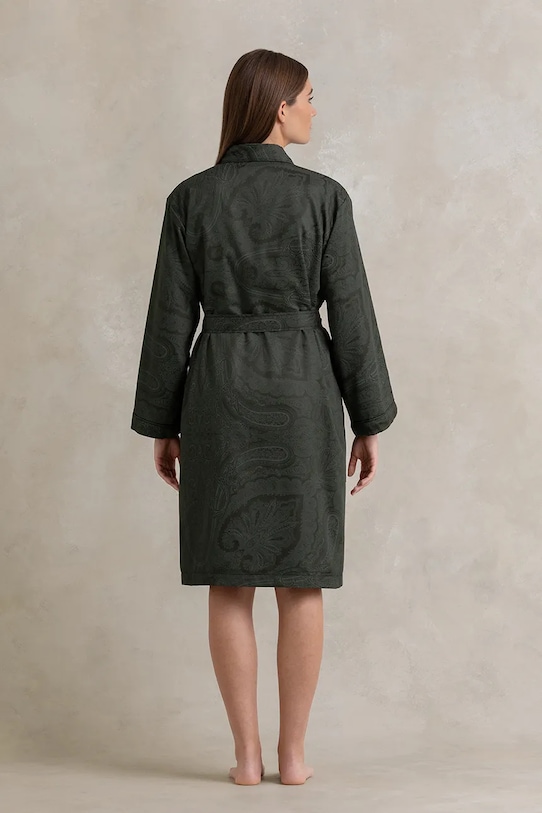 Бавовняний халат Ralph Lauren DONCASTE DkGreen L 1030994 зелений