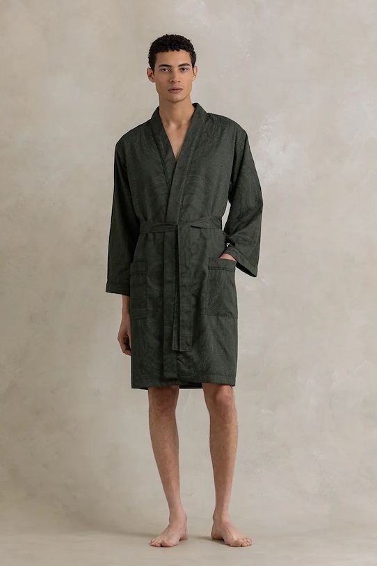 Бавовняний халат Ralph Lauren DONCASTE DkGreen L 1030994