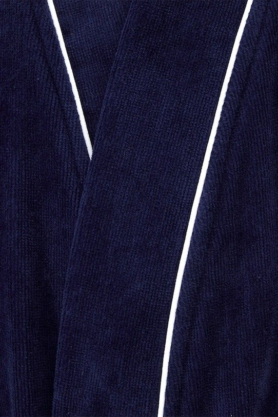 Бавовняний халат Ralph Lauren PARKROW Navy L темно-синій 1036183