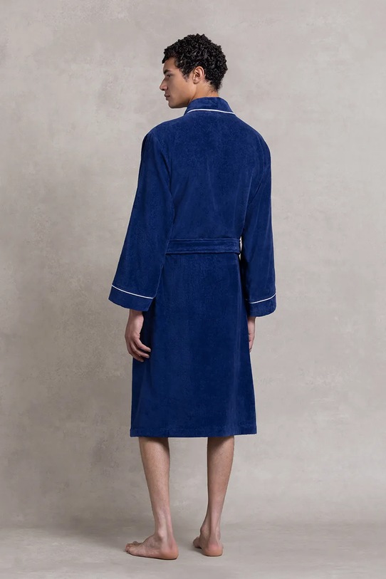 Bavlněný župan Ralph Lauren PARKROW Navy M 1036182