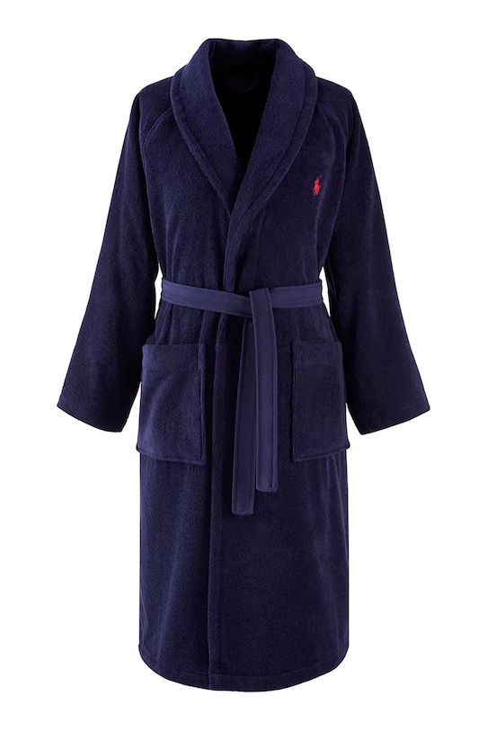 Бавовняний халат Ralph Lauren POLOPLAY Newport XL темно-синій 1042014