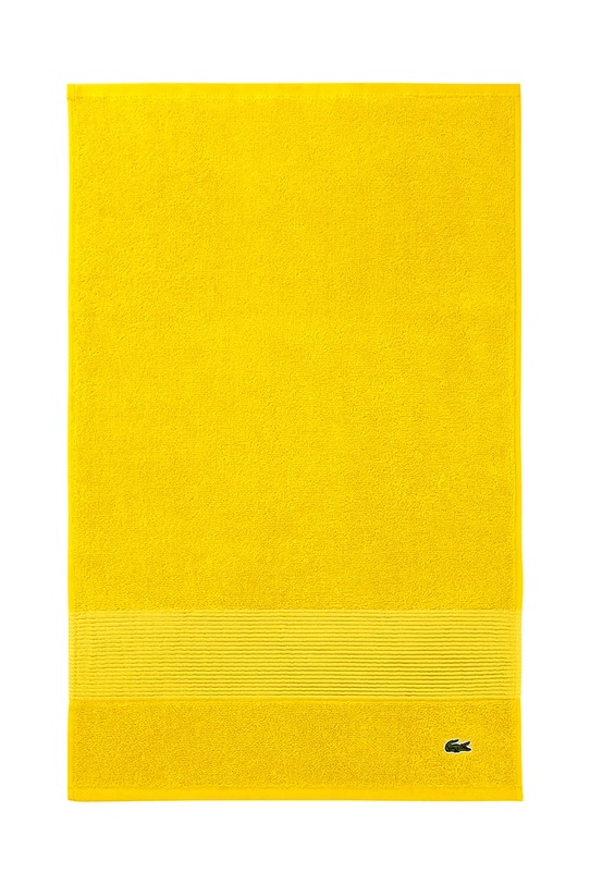 Bavlněný ručník Lacoste L LECROCO Jaune 40 x 60 cm žlutá 979907