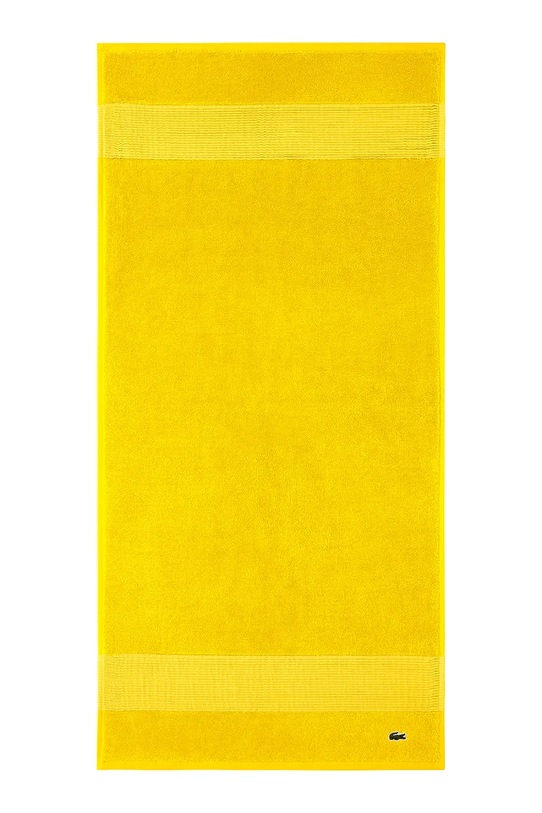 Bavlnený uterák Lacoste L LECROCO Jaune 50 x 100 cm žltá 979909
