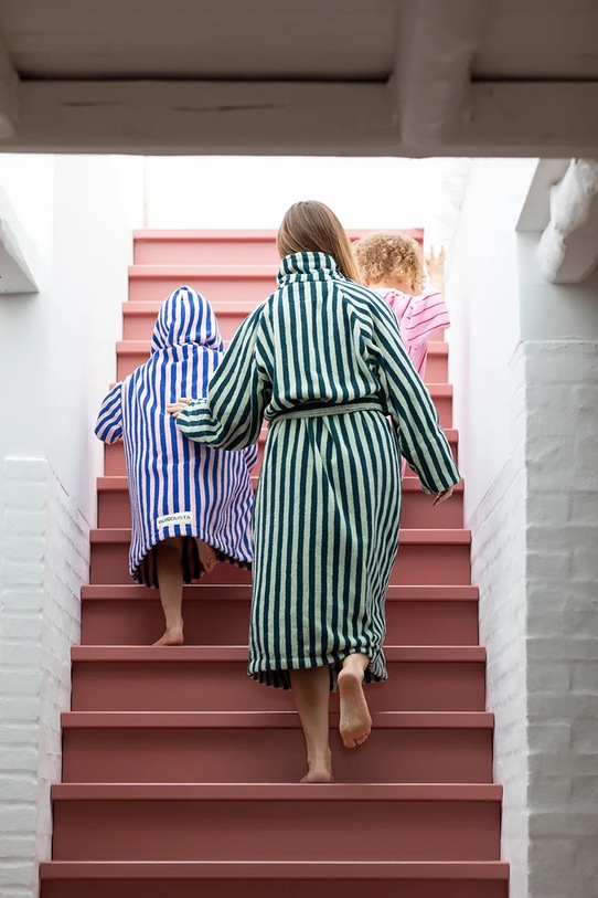 Bongusta szlafrok bawełniany Naram S/M BON44.002 fioletowy AA00