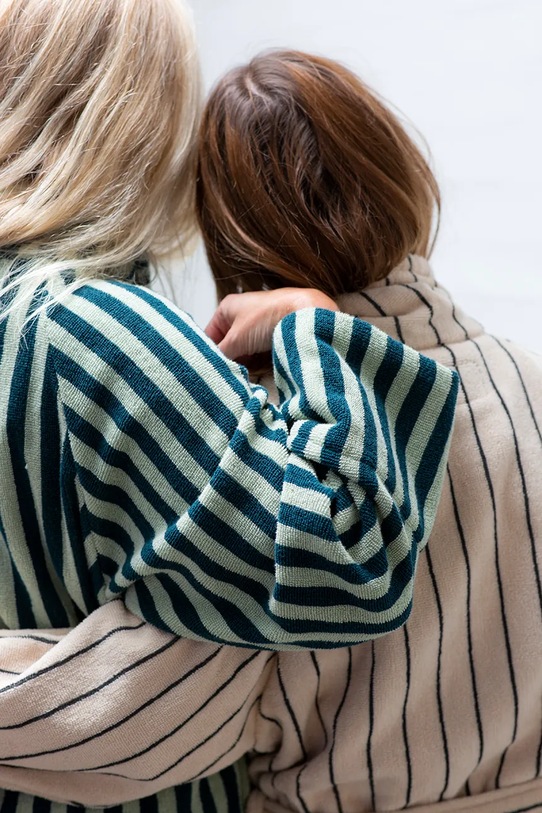 Bongusta szlafrok bawełniany Naram S/M fioletowy BON44.002