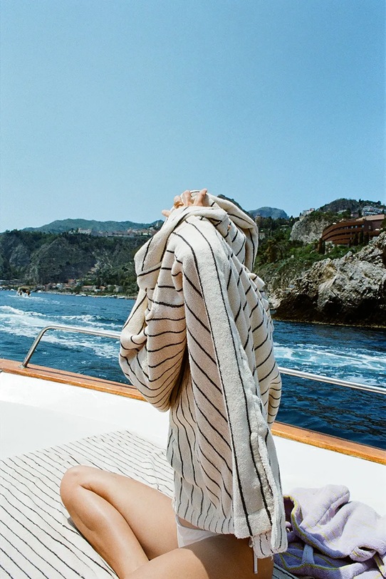 Bongusta poncho kąpielowe bawełniane Naram L/XL BON72.001 multicolor