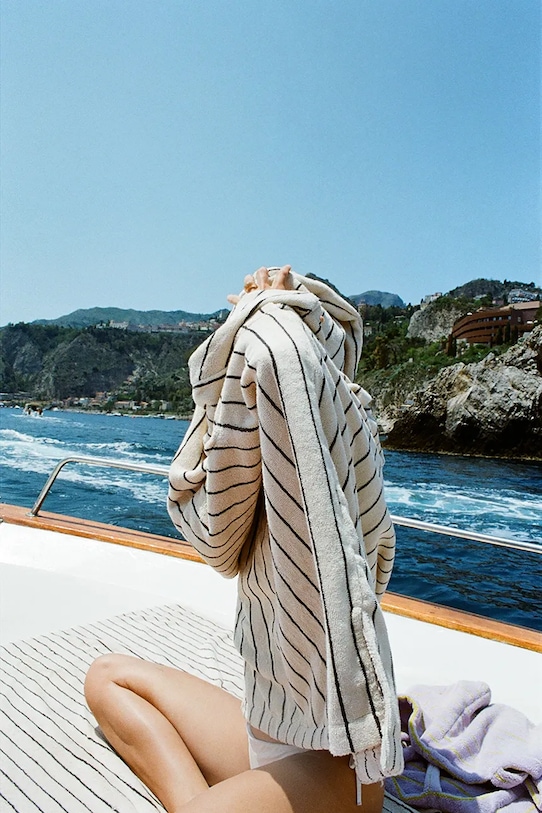 Bongusta poncho kąpielowe bawełniane Naram S/M BON72.002 multicolor