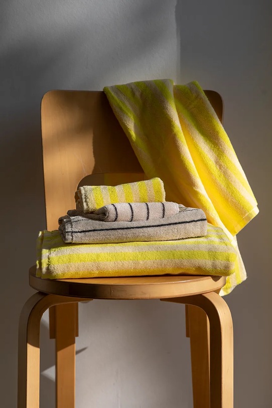 Bongusta duży ręcznik bawełniany Naram 100 x 150 cm BON32.005 żółty