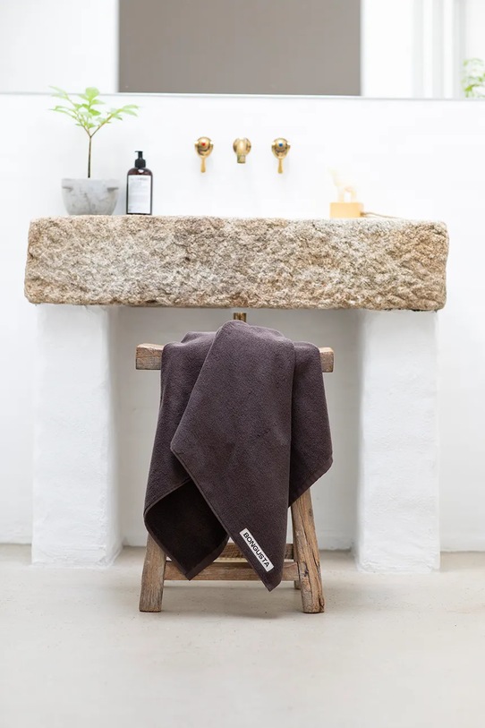 Bongusta średni ręcznik bawełniany Naram 70 x 140 cm BON12.005 brązowy