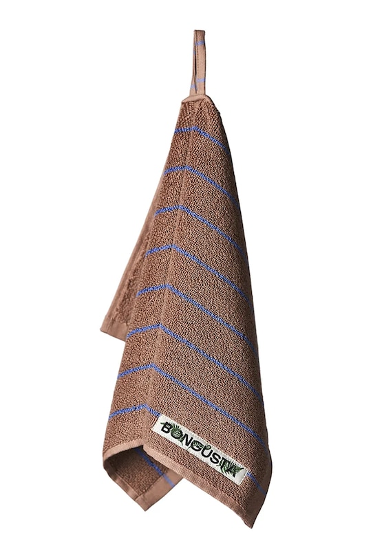 Bongusta mały ręcznik bawełniany Naram 30 x 50 cm brązowy BON98.005