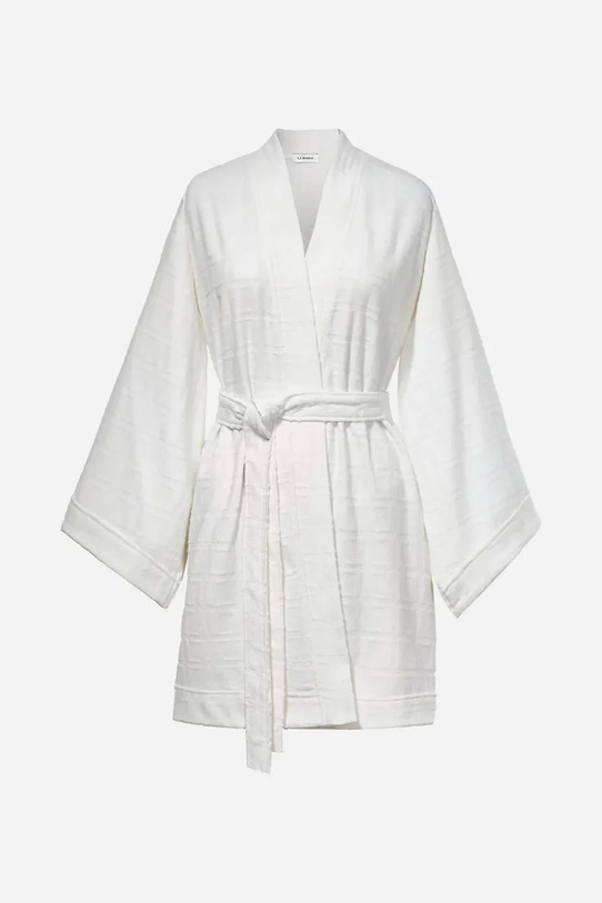 La Mania szlafrok z wiskozą Mono Mania 93 x 62 cm biały 5905549412565