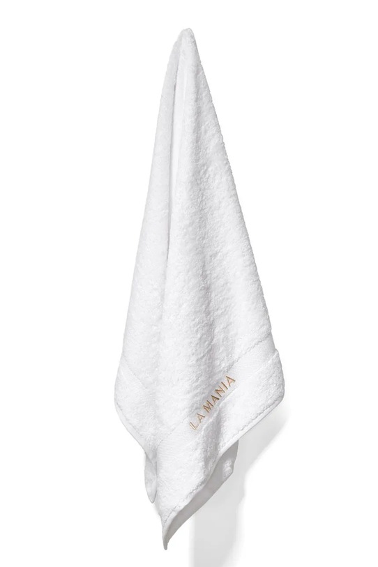 La Mania średni ręcznik bawełniany Premium 70 x 140 cm biały 5905090150299