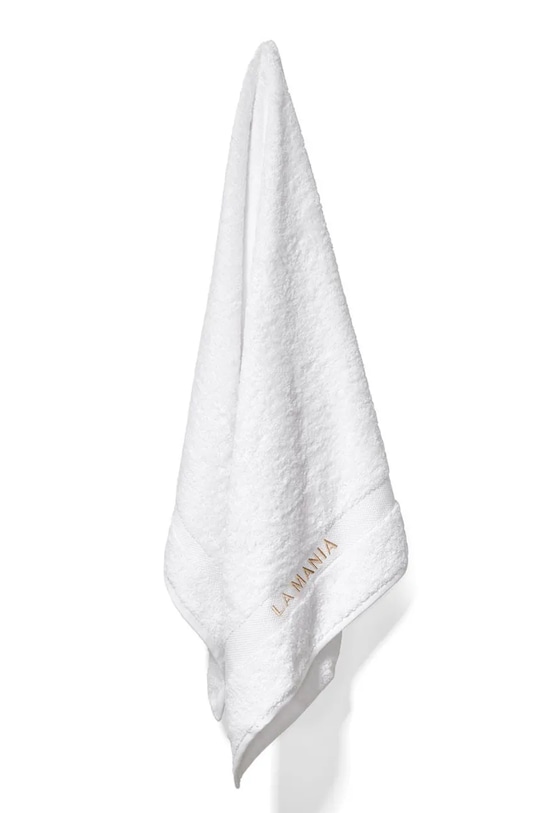 La Mania średni ręcznik bawełniany Premium 70 x 140 cm biały 5905090150299