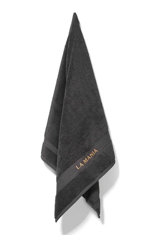 La Mania asciugamano medio in cotone Premium 70 x 140 cm grigio 5905549409688
