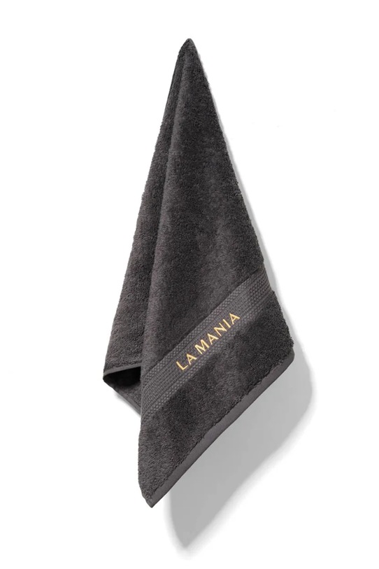 La Mania mały ręcznik bawełniany Premium 50 x 90 cm szary 5905549409671