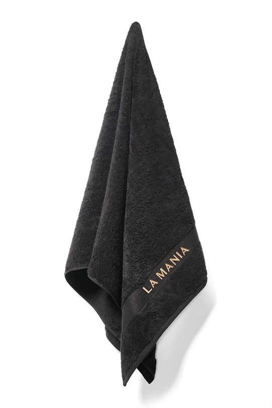 La Mania ręcznik bawełniany Premium 70 x 140 cm czarny 5905090150275