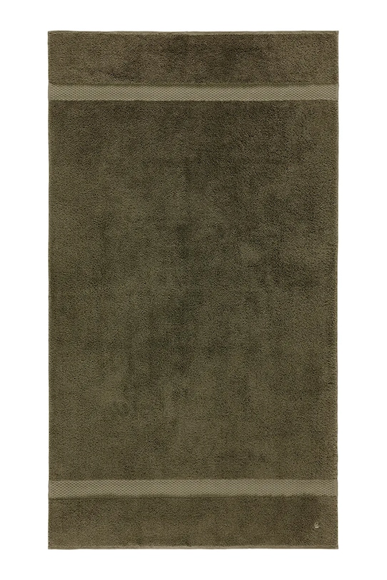 Yves Delorme duży ręcznik z bawełną ETOILE Kaki 92 x 160 cm zielony 1068517