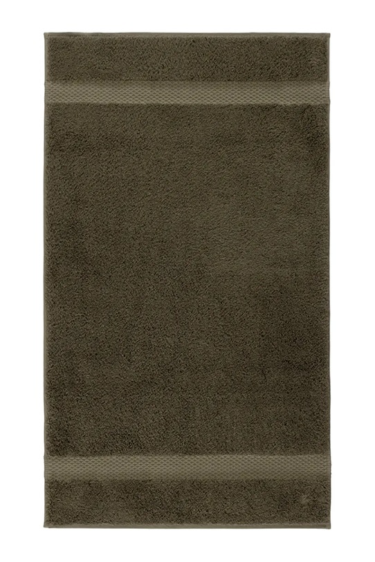 Yves Delorme mały ręcznik z bawełną ETOILE Kaki 45 x 70 cm zielony 1068519