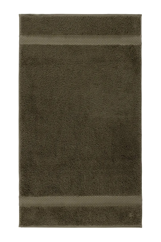 Yves Delorme mały ręcznik z bawełną ETOILE Kaki 45 x 70 cm zielony 1068519