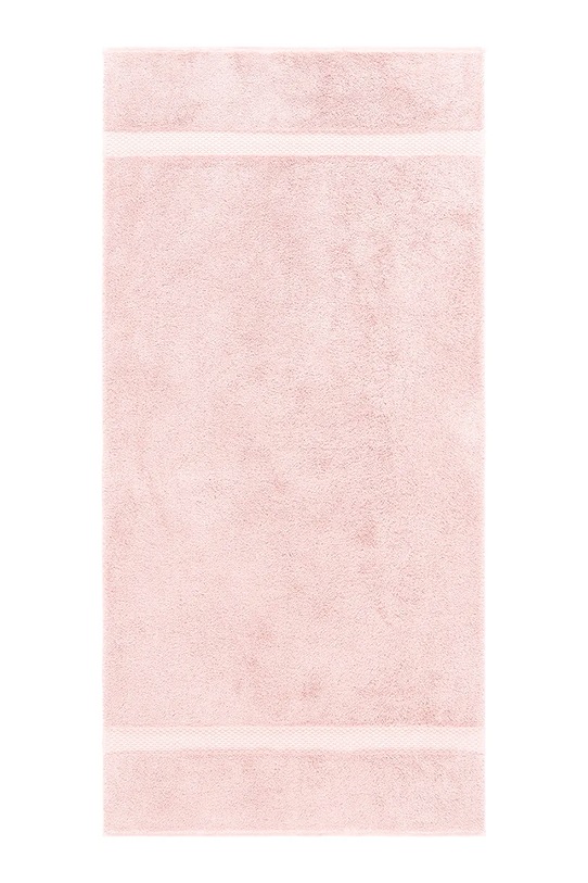 Yves Delorme średni ręcznik z bawełną ETOILE Petale 70 x 140 cm różowy 1068541