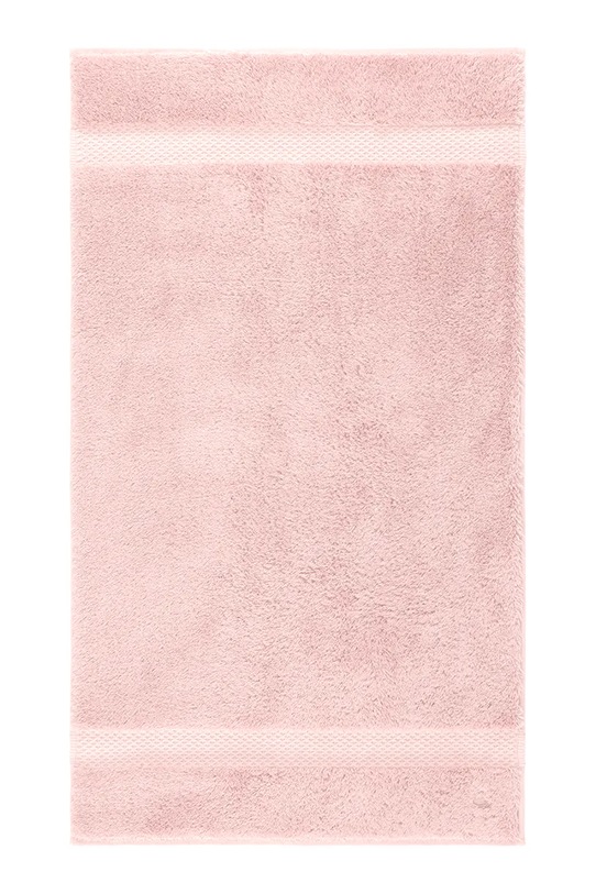 Yves Delorme mały ręcznik z bawełną ETOILE Petale 55 x 100 cm różowy 1068542