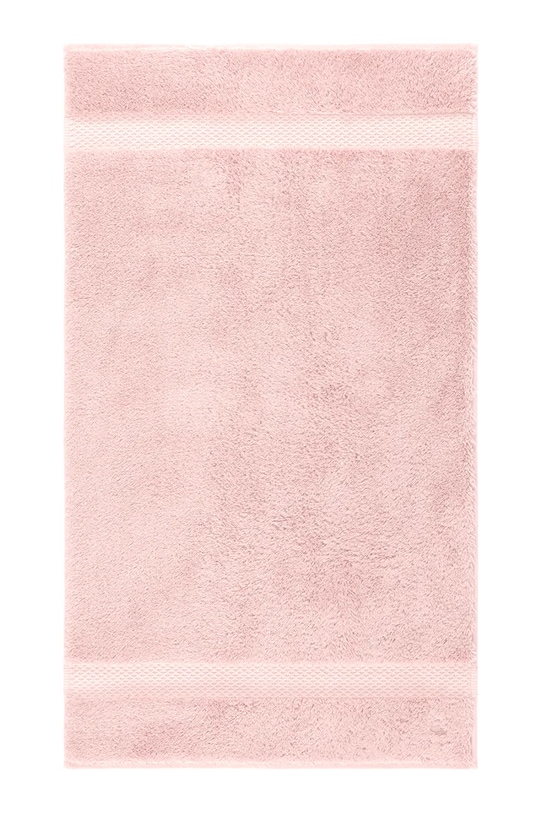 Yves Delorme mały ręcznik z bawełną ETOILE Petale 55 x 100 cm różowy 1068542