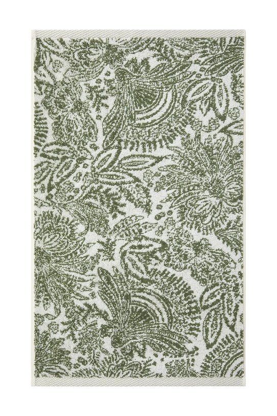 Μικρή βαμβακερή πετσέτα Yves Delorme PATIO 42 x 70 cm πράσινο 1063018