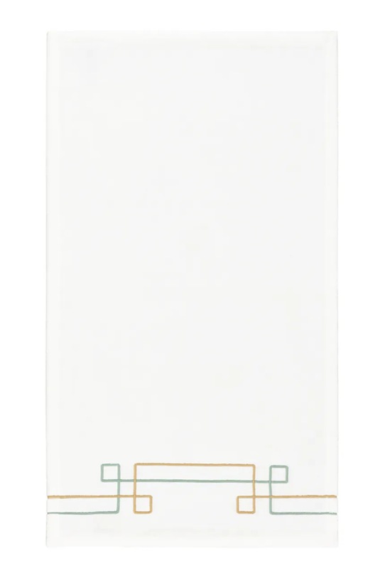 Yves Delorme mały ręcznik bawełniany VILLA 55 x 100 cm biały 1068939