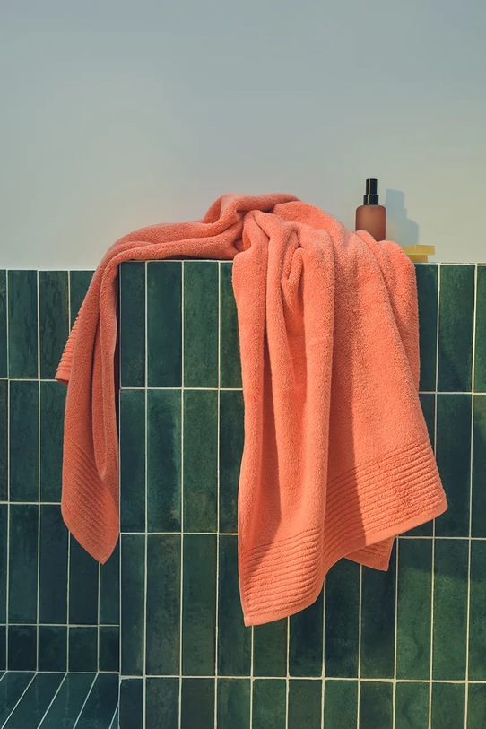 Olivier Desforges średni ręcznik bawełniany ALIZEE Pomelos 70 x 140 cm 1068245 pomarańczowy AA00