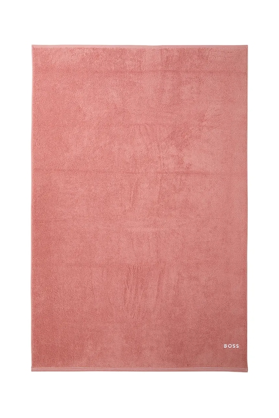 BOSS duży ręcznik bawełniany EDGE Blush 100 x 150 cm różowy 1063638
