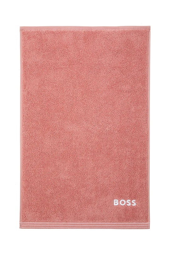 BOSS mały ręcznik bawełniany EDGE Blush 40 x 60 cm różowy 1063640