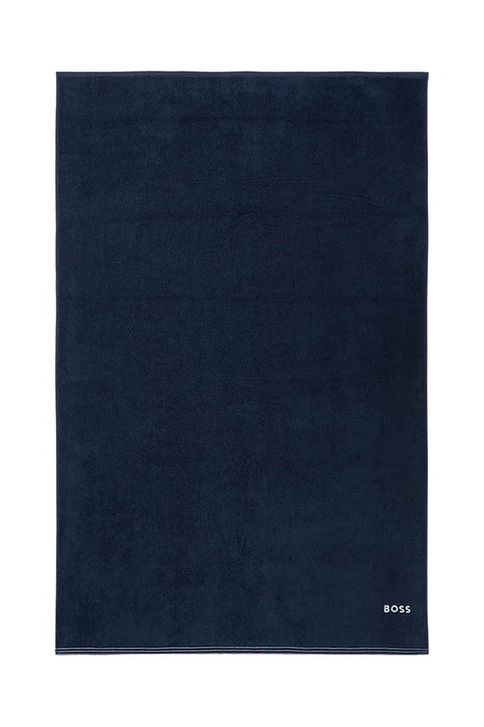 Μεγάλη βαμβακερή πετσέτα BOSS EDGE Galaxy 100 x 150 cm σκούρο μπλε 1063649