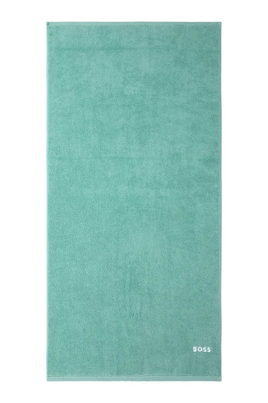 BOSS średni ręcznik bawełniany EDGE Lagoon 70 x 140 cm turkusowy 1063634