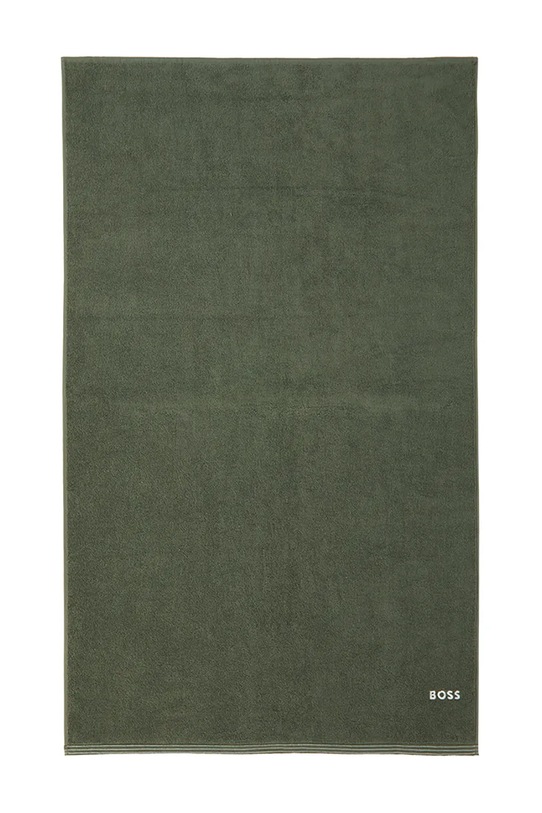 BOSS duży ręcznik bawełniany EDGE Lichen 100 x 150 cm zielony 1063534