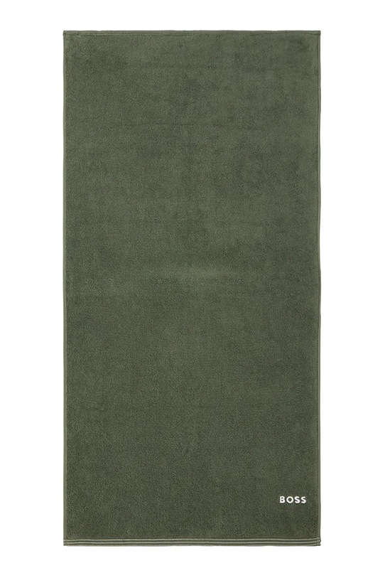 Μεσαία βαμβακερή πετσέτα BOSS EDGE Lichen 70 x 140 cm πράσινο 1063533